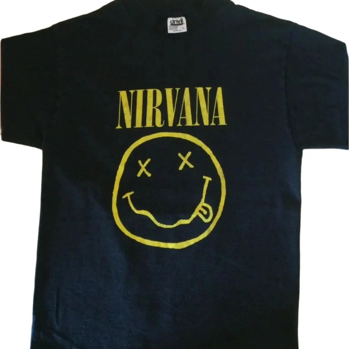 Vintage Nirvana S/S Tee Black