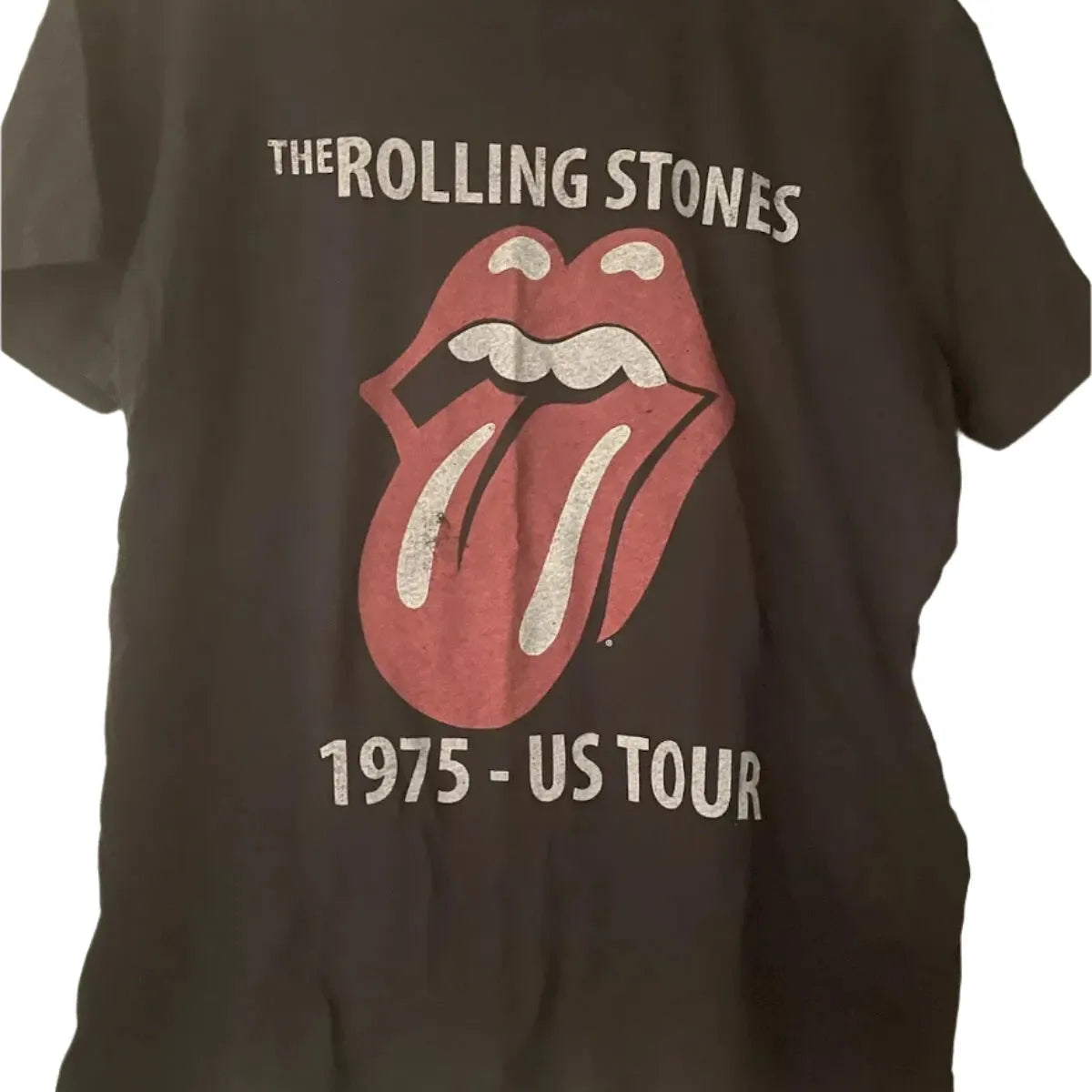 Vintage The Rolling Stones Womens S/S Tee Black